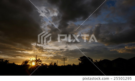 black cloud on sunset dramatic dark sky background black cloud on sunset dramatic dark sky background 25501295