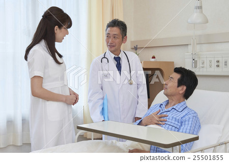 Medical hospital care physician nurse nurse image scene 25501855