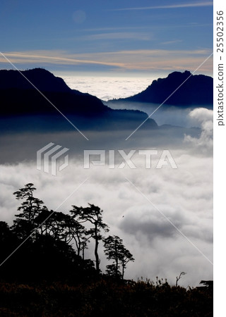 South section of high mountains and clouds South section of high mountains and clouds 25502356