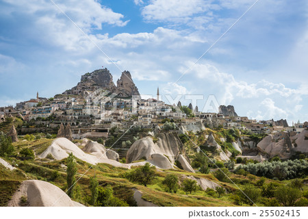 Turkish fortress Uchisar Cappadocia Turkey 25502415