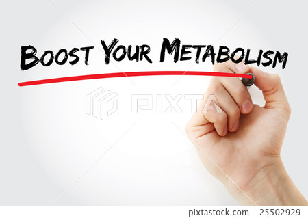 Hand writing Boost Your Metabolism 25502929