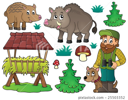 Forester and wildlife theme set 1 25503352