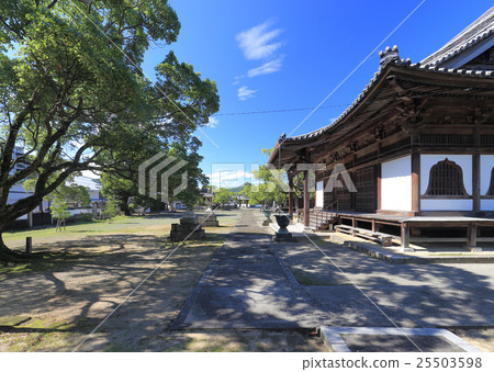 香川縣岐阜市，山王町，大夥伴“Honmonji”從正殿側觀看西門方向 25503598