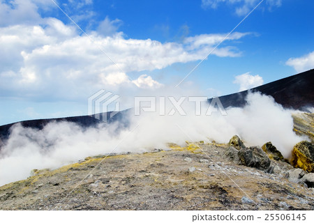 Sulfur smoke, Vulcano island, Lipary, Sicily Sulfur smoke, Vulcano island, Lipary, Sicily 25506145