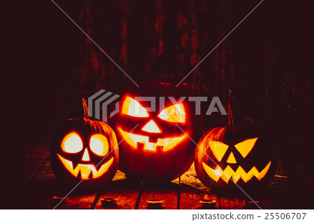 Halloween Pumpkins head jack lantern  25506707