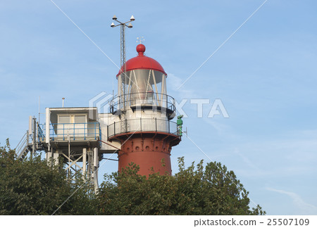 Lighthouse on the island of Vlieland . Lighthouse on the island of Vlieland . 25507109