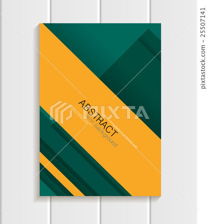 Brochure in material design style 25507141