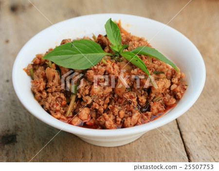 spicy minced pork spicy minced pork 25507753