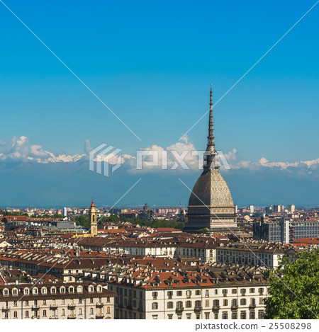 Panorama of Turin skyline Panorama of Turin skyline 25508298