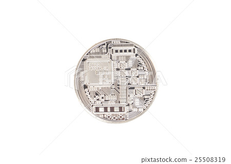 silver bitcoin coin silver bitcoin coin 25508319