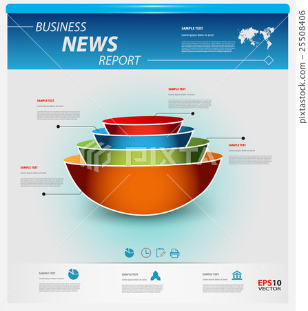 Business infographic template 25508406