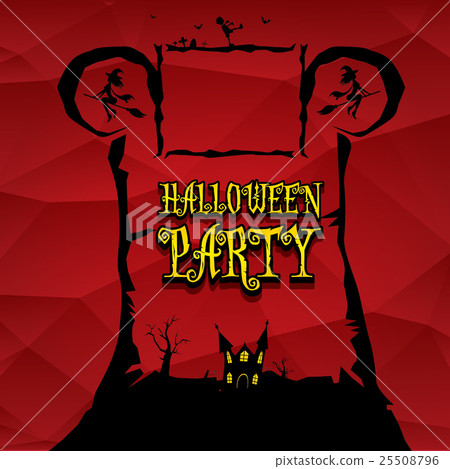 vector halloween dark background 25508796