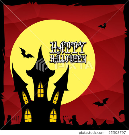 vector halloween dark background 25508797