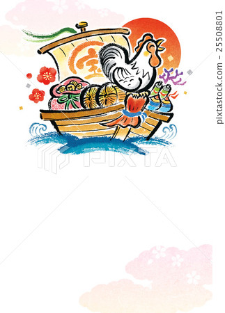 2017 Rooster New Year's card 2017 Rooster New Year's card 25508801