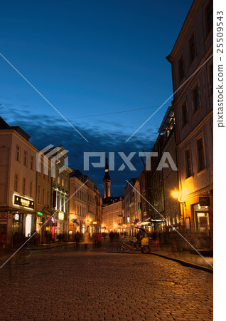 On deserted streets of Tallinn. 25509543