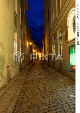 On deserted streets of Tallinn. On deserted streets of Tallinn. 25509556