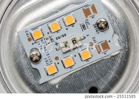 SMD LEDs on Aluminum Printed Circuit Board PCB 25511585