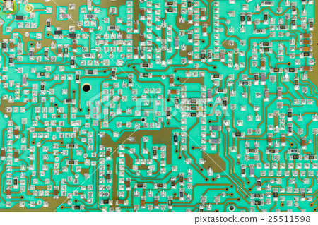 Integrated circuit,chip, cir,Green PCB Integrated circuit,chip, cir,Green PCB 25511598