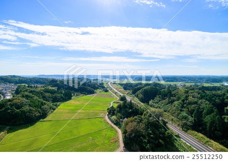 茂原市郊區鳥瞰圖 茂原市郊區鳥瞰圖 25512250