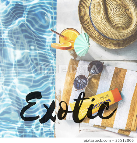 Summer Break Holiday Rest Vacation Concept Summer Break Holiday Rest Vacation Concept 25512806