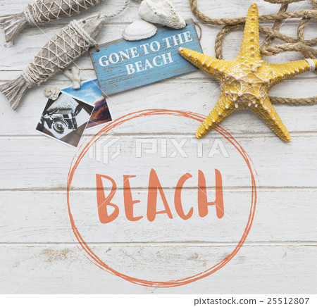 Vacation Break Beach Sea Sun Concept 25512807