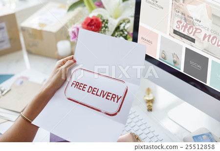 Pending Imported Purchase Business Concept 25512858