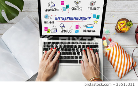 Entrepreneurship Business Goal Investment Plan Concept Entrepreneurship Business Goal Investment Plan Concept 25513331