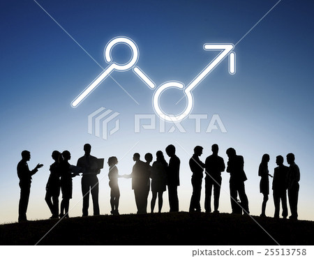 Finance Rise Profit Opportunities Economics Business Concept 25513758