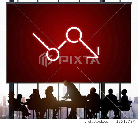 Bankruptcy Critical Recession Inflation Graphic Concept 25513787