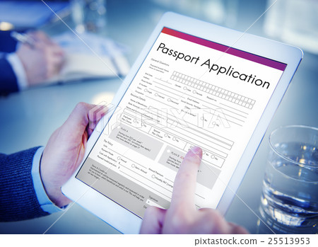 Passport Application Emigration National Border Concept 25513953