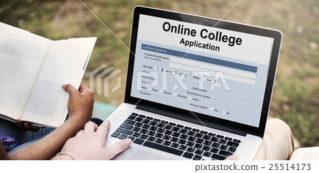 Online College Application Form Concept Online College Application Form Concept 25514173