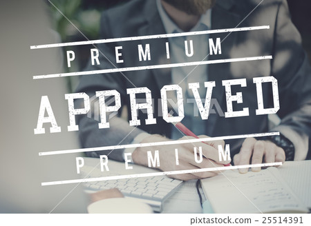 Businessman Signing Agreement Writing Contract Concept 25514391