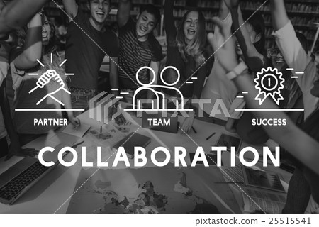 Business Collaboration Teamwork Corporation Concept 25515541