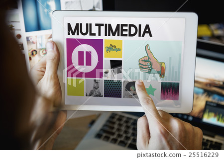 Media Player Audio Entertainment Streaming Concept 25516229