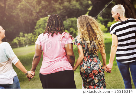 Better Together Casual Female Femininity Lady Concept Better Together Casual Female Femininity Lady Concept 25516314