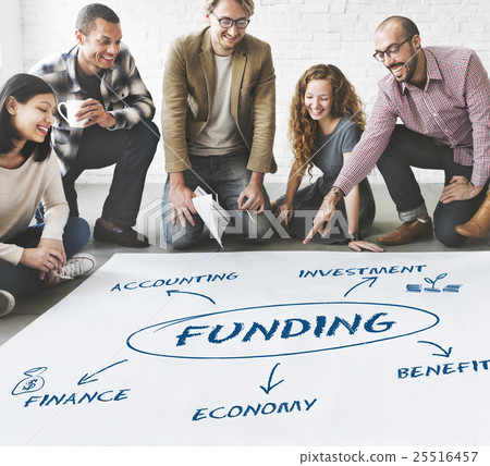 Financial Income Economic Diagram Money Concept Financial Income Economic Diagram Money Concept 25516457