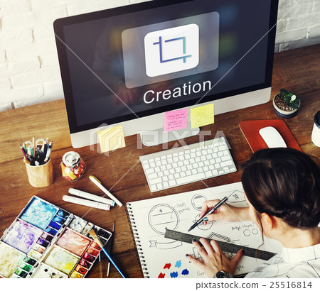Mobile Application Design Illustrator Creativity Concept 25516814