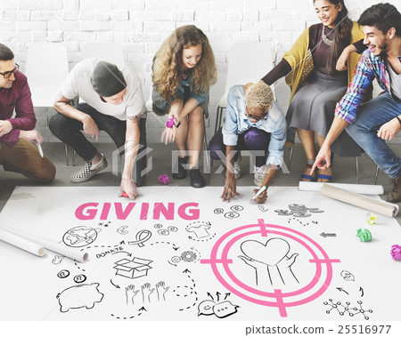 Donations Foundation Giving Help Welfare Charity Concept Donations Foundation Giving Help Welfare Charity Concept 25516977