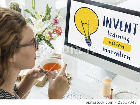 Creative Think Invention Inspiration Concept 25517348