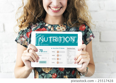 Health Fitness Nutrition Monitor Wellness Concept 25517428