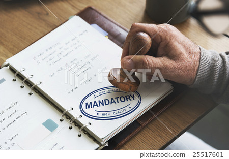 Mandatory Necessary Imperative Requisite Concept 25517601