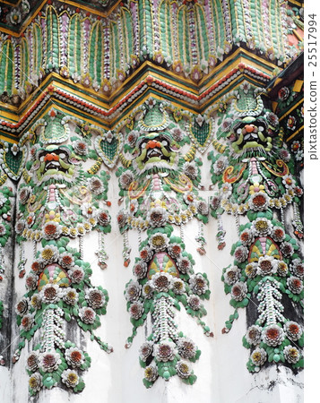 decorative ornaments building wall historic temple 25517994