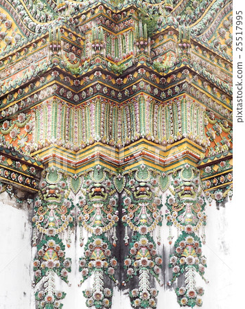 decorative ornaments building wall historic temple 25517995