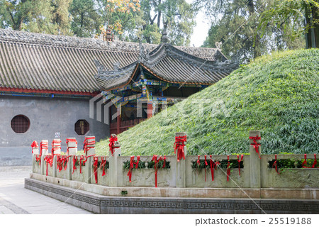 Buddha tomb (tomb of Zhuge Liang) China · Shaanxi Munshu County 25519188