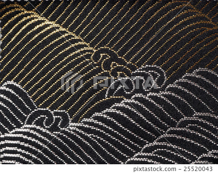 Nishijiri weave Japanese traditional pattern Kinshin no Kishi Konnichi wave 25520043