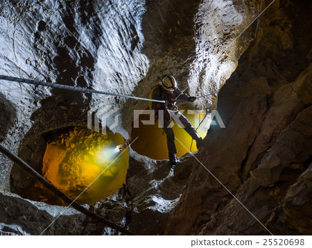 Lifting in a cave Lifting in a cave 25520698