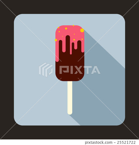 Ice Cream icon, flat style Ice Cream icon, flat style 25521722