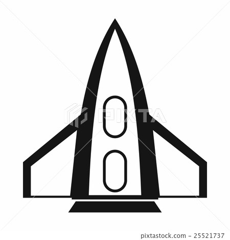 Rocket icon, simple style - Stock Illustration [25521737] - PIXTA