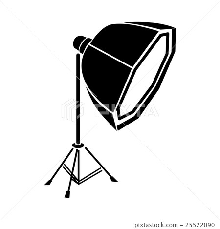 Studio light icon, simple style Studio light icon, simple style 25522090