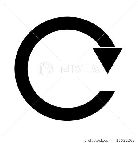 Arrow icon, simple style Arrow icon, simple style 25522203
